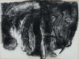 Ian Smith, Mont Seurat, 1984, Charcoal