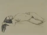 Garry Shead, Reclining Nude, 1985(?)
