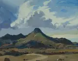 Alan Douglas Baker, Mount Warning (Tweed Valley, NSW), Oil on Board