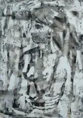 Girl by Judy Cassab, 1962, Gouache & Ink, sold Oct 2024