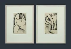 Douglas Roberts, (2), Pen & Ink (2)