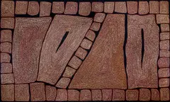Thomas Tjapaltjarri, Tingari, c.2000, Acrylic on Linen