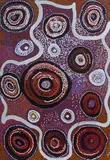 Shirley Watson Ngiyu, My Father's Country, 2007, Acrylic on Linen