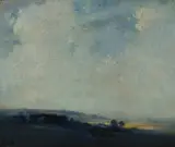 Arthur Streeton, The Indigo Hill