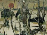 Clifton Pugh, A Crucifixion on the Salt Pans