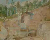 Arthur Murch, The Quarry, Oil on Canvas