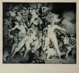 Norman Lindsay, To the Refined in Spirit, 1926, Drypoint, Etching & Engraving 5/25