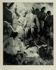 Booty by Norman Lindsay, 1937, Etching, Engraving & Stipple (Proof), sold Aug 2024
