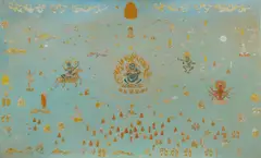 Tim Johnson, Mahakala, 2000, Acrylic on Canvas