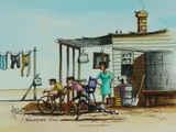 Max Mannix, Backyard Fun, Ink & W/Clr
