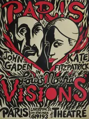 Paris - Visions by Martin Sharp, 1978, S/Print (in laminated sleeve), sold Aug 2024