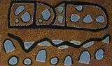 Mignonette Jamin, Untitled, 2003, Acrylic on Canvas