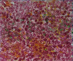 Tammy Pitjara, Bush Plum, 2021, Acrylic on Linen