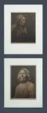 Carl Everton Moon, (2), 'Old Apache Scout,' printed 1909 (41.5x31.5cm / 16x12.5 inches); and 'The Conjurer - Osage,' printed 1911 (38x31cm / 15x12.5 inches)