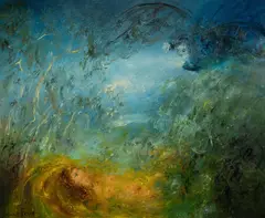 David Boyd, The Search, 1991, Oil on Canvas