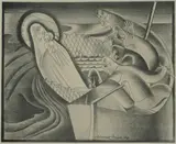 Vincent Brown, Madonna del Lago, 1940, Lithograph