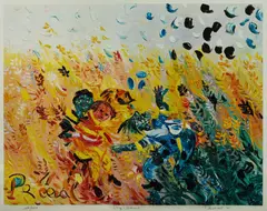 John Perceval, Swy-Game, 1971, Photolithograph 154/200