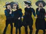 Christina Pearson, The Class 28 in 92, Oil on Board