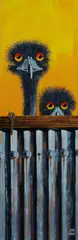 John Dynon, Nosey Buggas, 2009, Oil on Canvas on Board