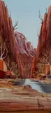 Henk Guth, Serpentine Gorge [NT], Oil on Board