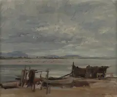 Henry Edgecombe, Overcast, Oil on Canvas Board