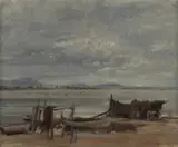 Henry Edgecombe, Overcast, Oil on Canvas Board
