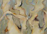 Roma Lewington, Forest Forms, 1996, Oil on Board