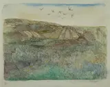 Salvatore Zofrea, May, 1984, Hand Coloured Etching 8/20
