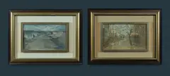 Tony Costa, (2), Oil on Canvas on Board (2)