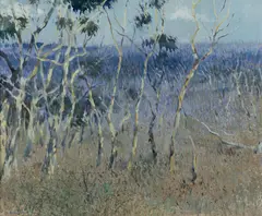 Frederic Bates, On Madden's Plain 2, Oil on Canvas