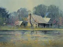 Patrick Carroll, Spring Showers, Wauchope, Oil on Canvas on Board