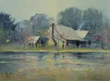 Patrick Carroll, Spring Showers, Wauchope, Oil on Canvas on Board