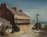 Colin Parker, The Doctor's House, Windsor, Oil on Ply