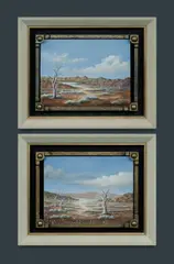 (2) by Roxanne Minchin, Acrylic on Board (2), offered Jul 2024