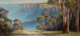 John Bradley, Sunlight and Shadows - Megalong Valley