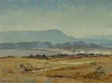 Robert Lovett, Arkaba Country, Hawker SA, Oil on Board