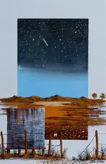 John Dynon, Make a Wish - Silverton [NSW], 2009, Oil on Canvas on Board