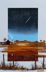 John Dynon, Lucky Strike, 2009, Oil on Canvas on Board