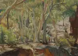 J. Noel Kilgour, Stanley Chasm Path, 1969, Oil on Board