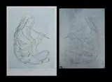 Judy Cassab, (2), Original Zinc Etching Plate & Original Etching 8/75 (2)