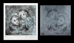 David Boyd, (2), Original Zinc Etching Plate & Original Etching PP (2)