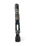 John Patrick Kelantmama, Man Figure, Natural Earth Pigments on Bark