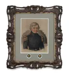 George Morosini, Portrait of Jeremiah Linde Jones, 1850, Pastel & Royal Navy Buttons