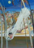 Arthur Boyd, Bride Over the River, Oil on Board