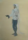 Loudon Sainthill, Ross, Gouache & Pencil