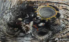 Janet Laurence, Earth Gatherings, 1984, Mixed Media on Paper