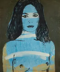 David Bromley, Ali, c.2007, Acrylic on Linen