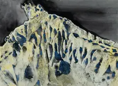 Flitting Shadows, Rainbow Valley by Judy Cassab, 1992, W/Clr, Gouache & Charcoal, offered May 2024