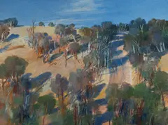 Michael Shannon, Bradley's Lane No.2, 1985, Oil on Canvas