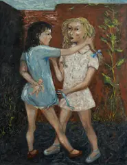 James Cant, The Dispute, 1951, Oil on Canvas